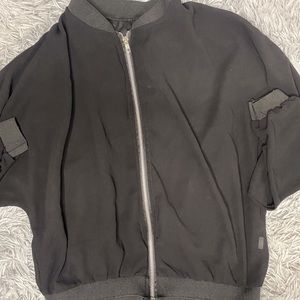 Black See Through Jacket